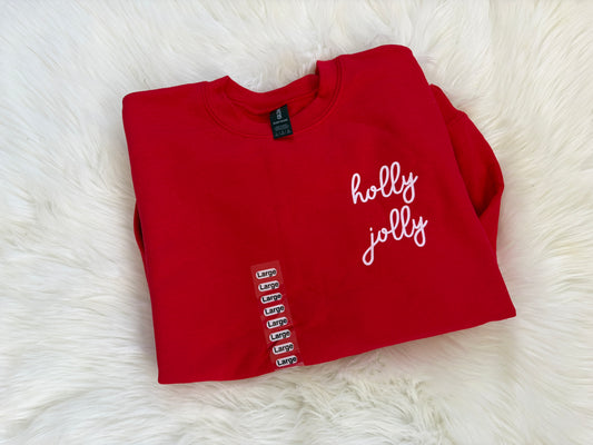 Holly Jolly Kids Crewneck