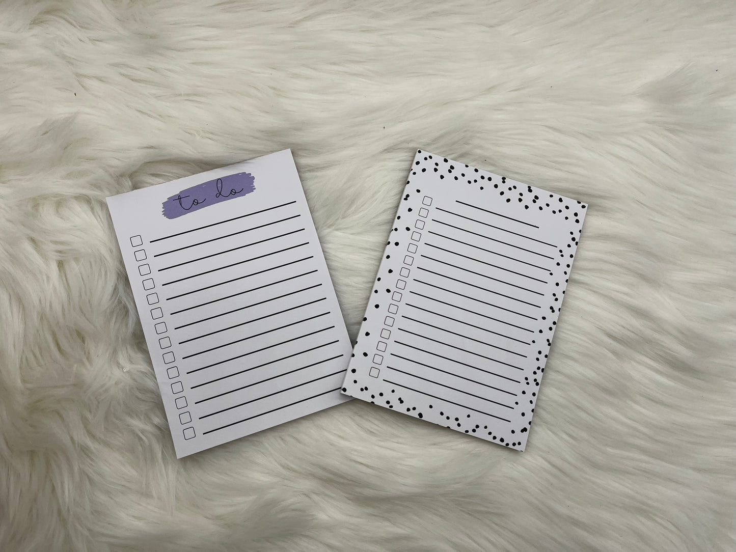 Dotted To Do List Notepad