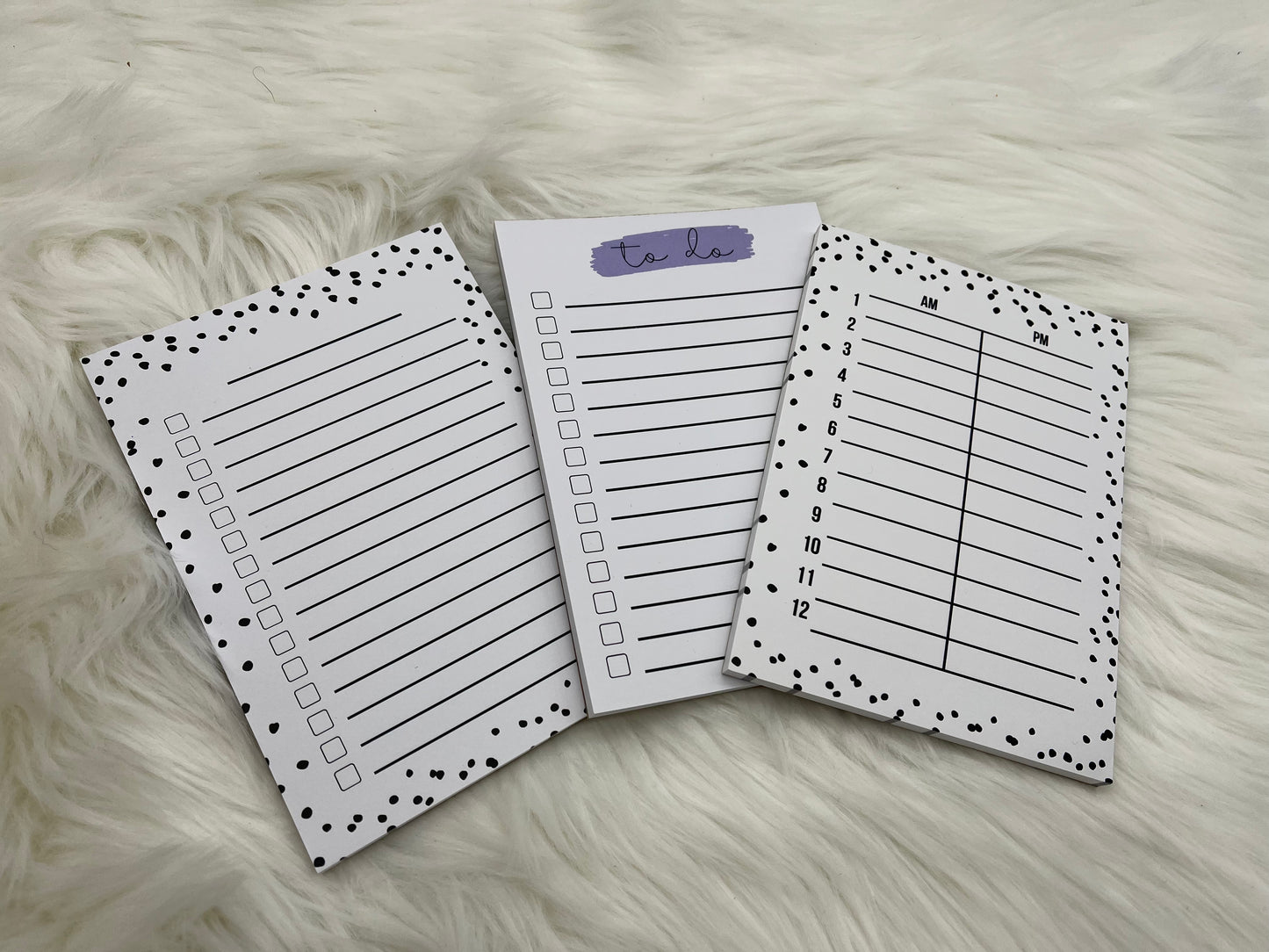 Dotted Time Block Notepad