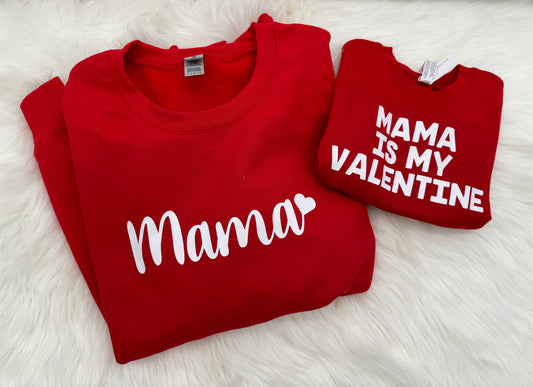 Mama Heart Crewneck
