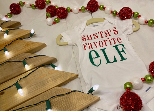 Santa's Favorite Elf Bodysuit