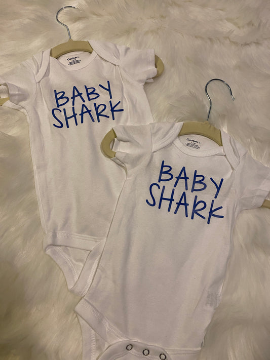 Baby Shark Baby Bodysuit