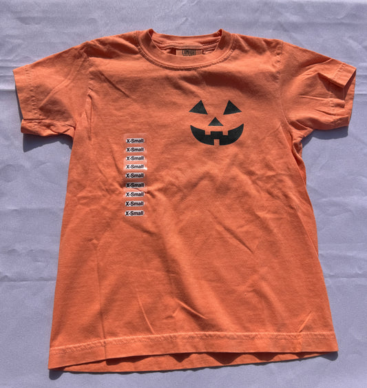 Jack O Lantern Kids Comfort Colors T-Shirt