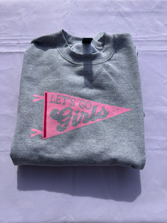 Let's Go Girls Kids Crewneck