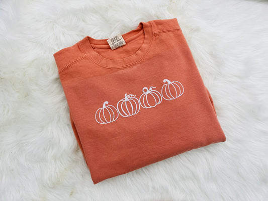 Pumpkin Crewneck Sweatshirt