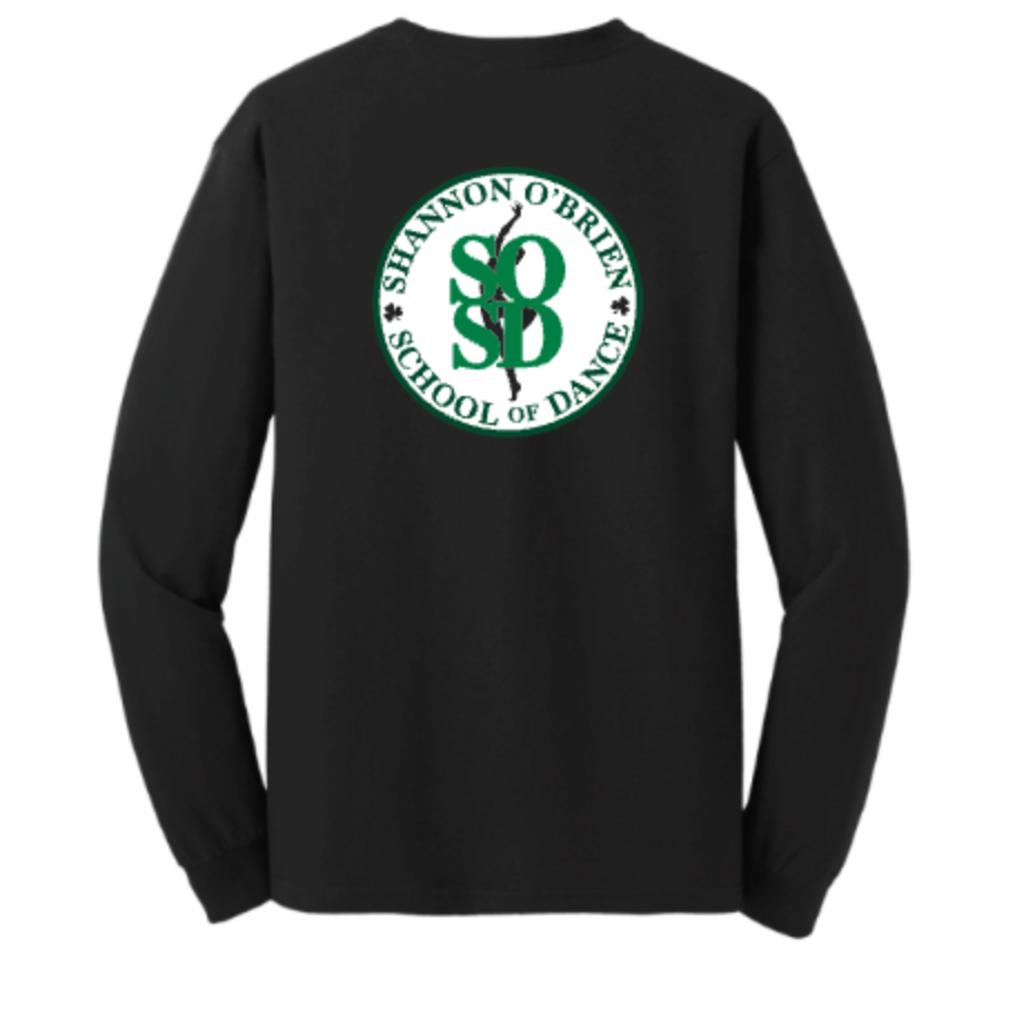 SOSD Black Long Sleeve T-Shirt Unisex Fit