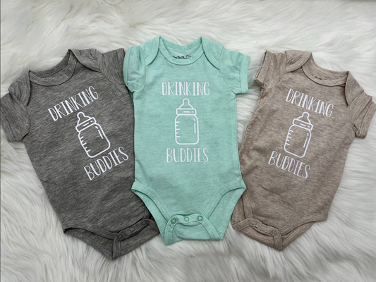 Drinking Buddies Baby Bodysuit