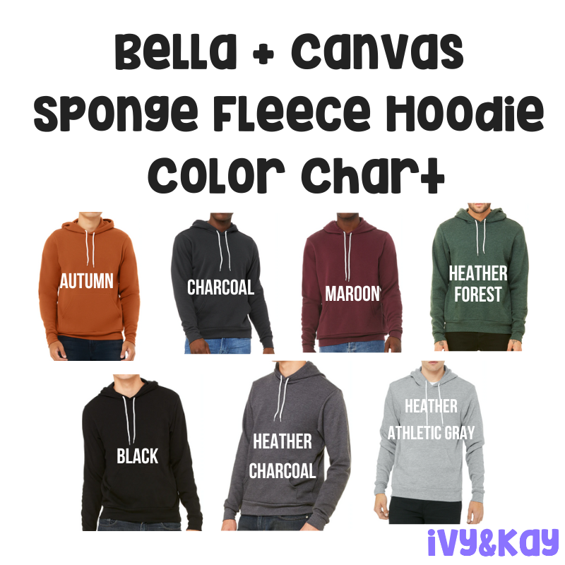 Custom Sponge Fleece Hoodie Sweatshirt