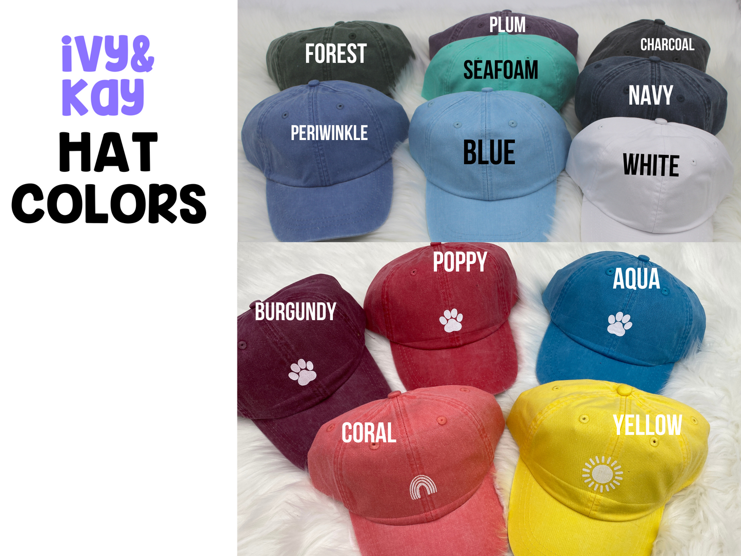 Paw Print Hat