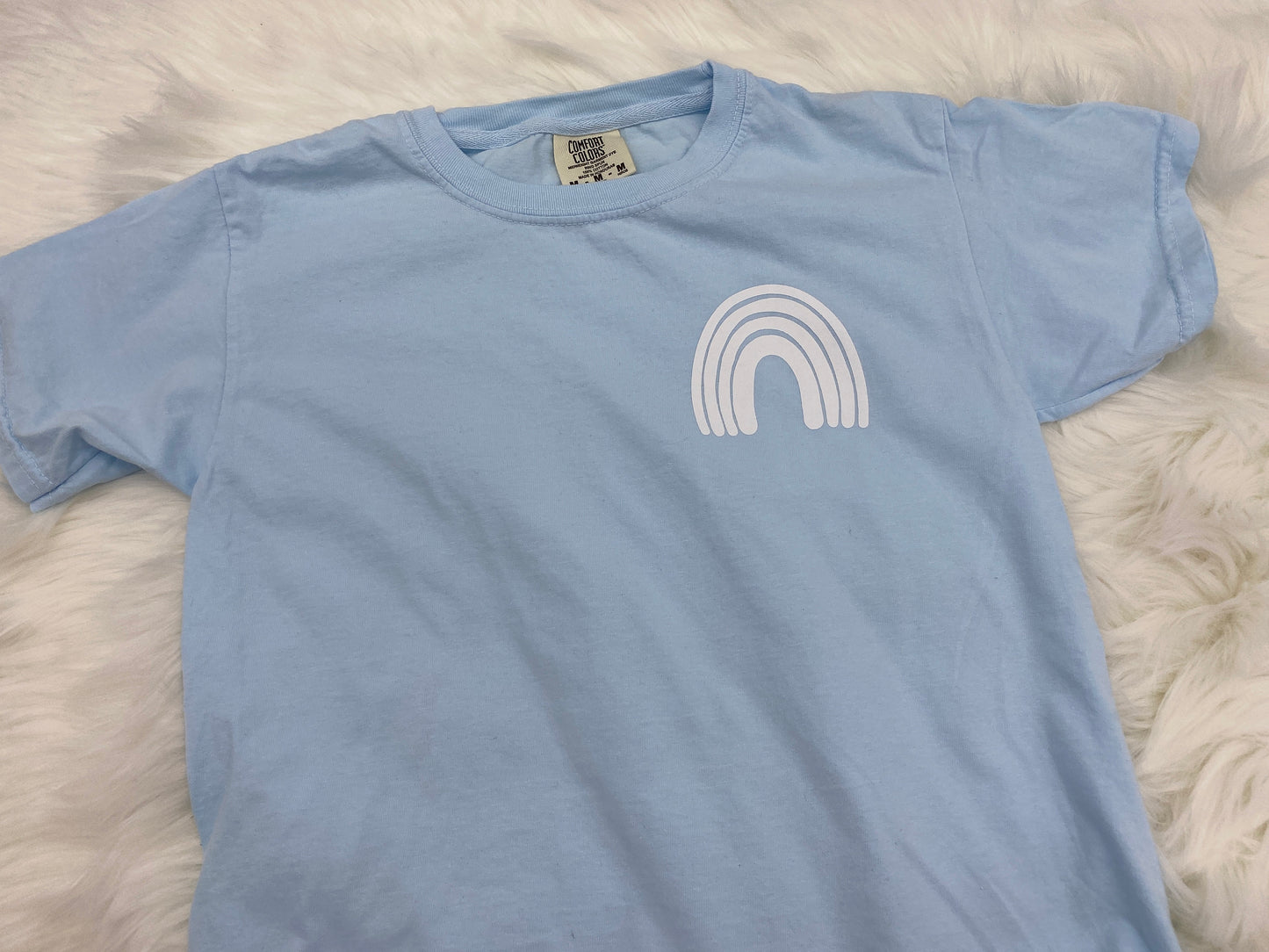 Rainbow Kids Comfort Colors Tee
