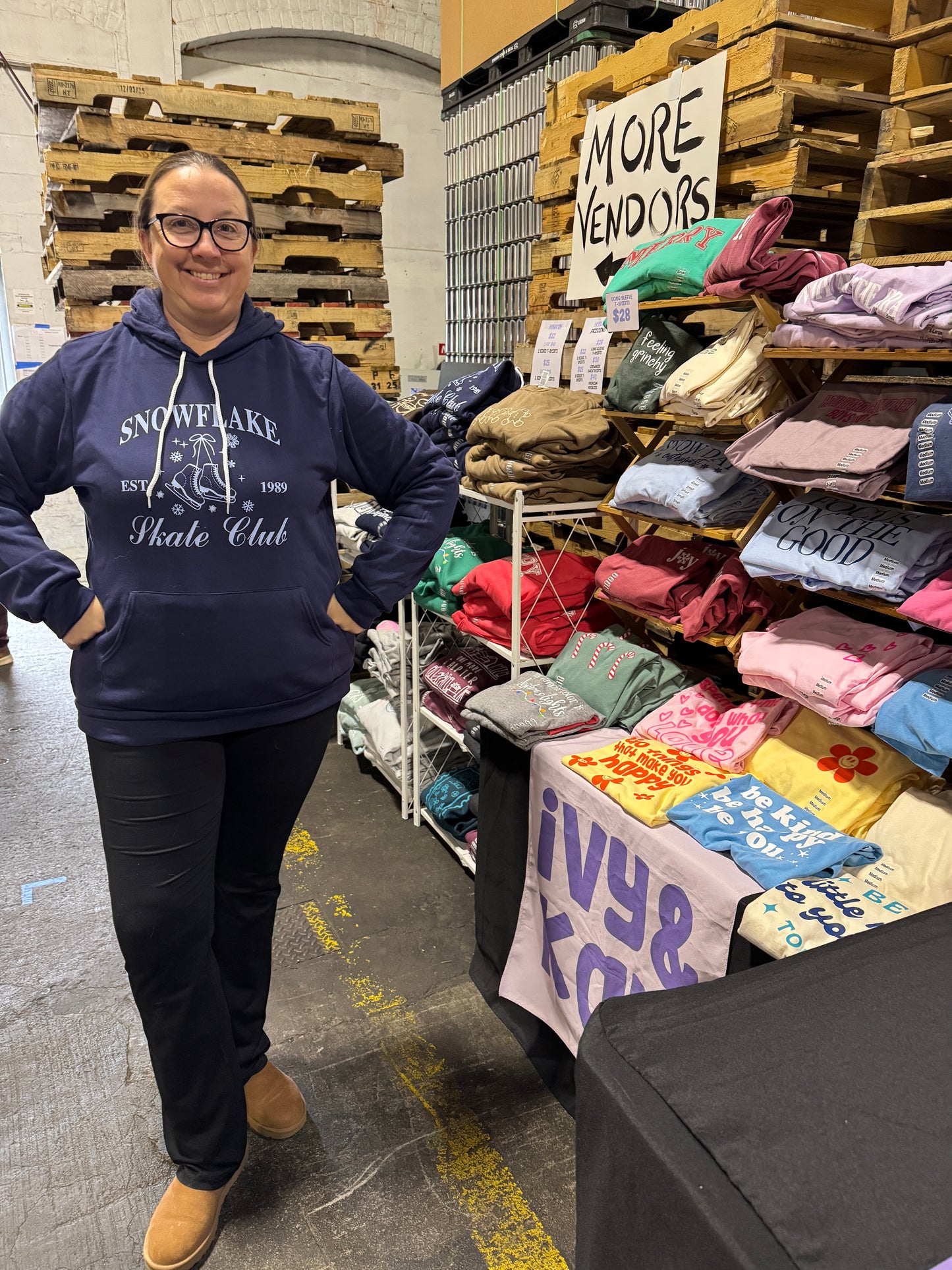 Snowflake Skate Club Hoodie Sweatshirt