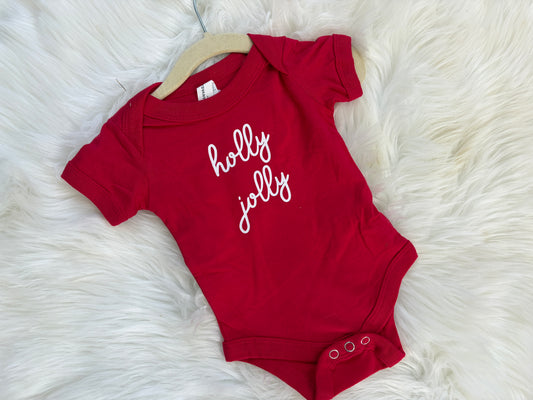 Holly Jolly Baby Bodysuit