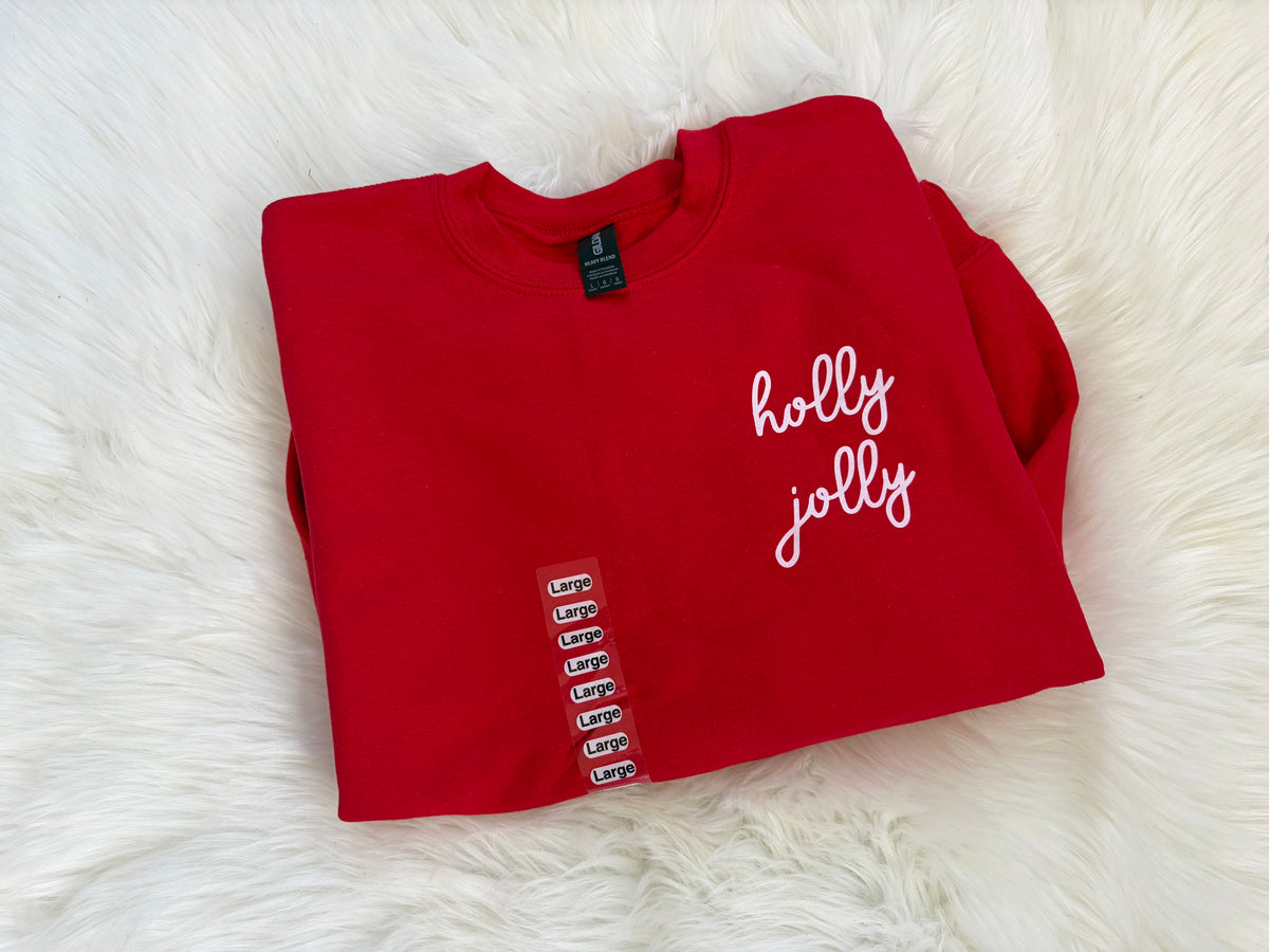 Holly Jolly Kids Crewneck