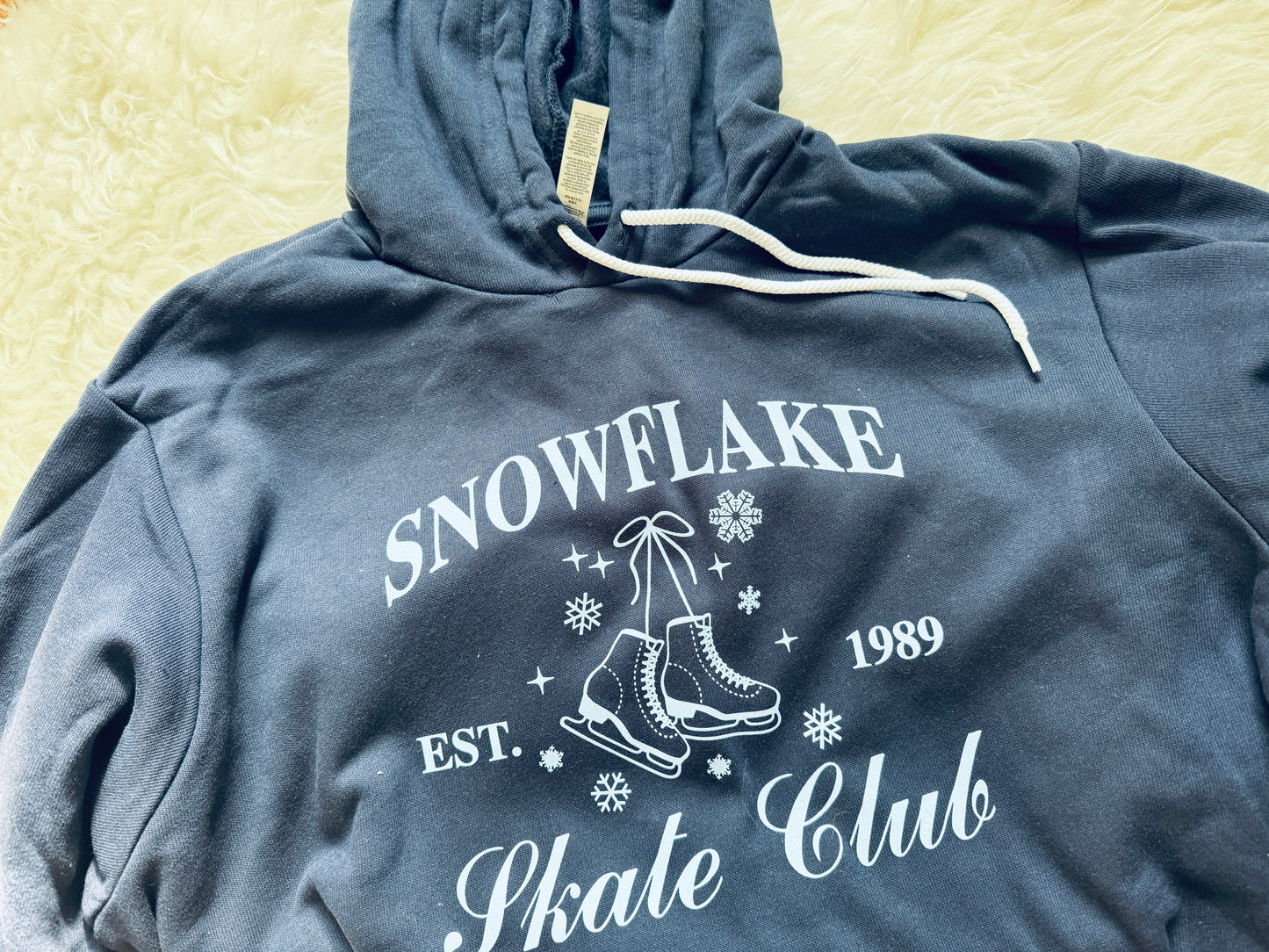 Snowflake Skate Club Hoodie Sweatshirt