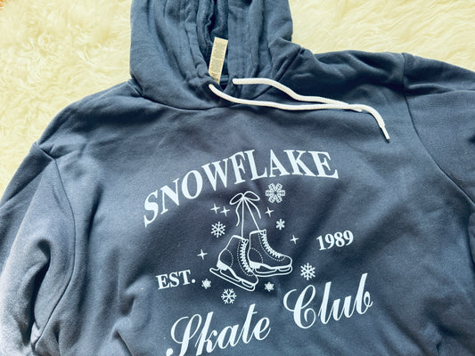 Snowflake Skate Club Hoodie Sweatshirt