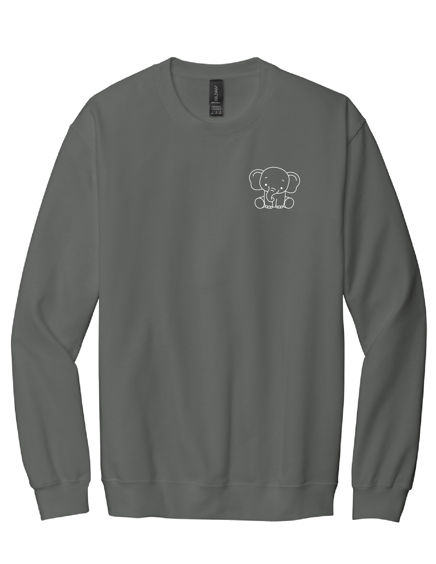 Blue Elephant Crewneck Sweatshirt