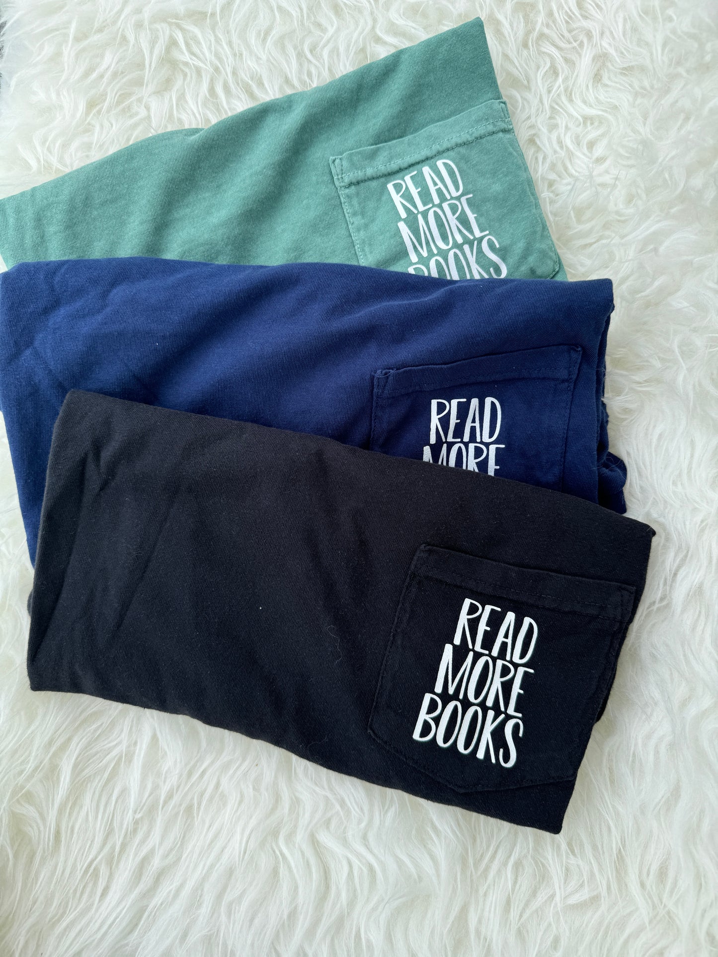 Read More Books Pocket T-Shirt