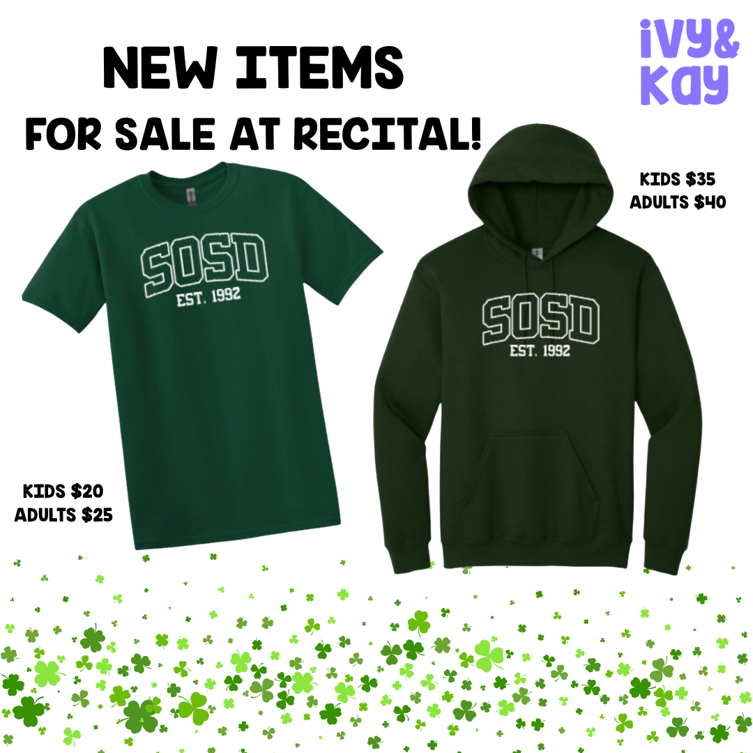 SOSD Dark Green Hoodie Sweatshirt