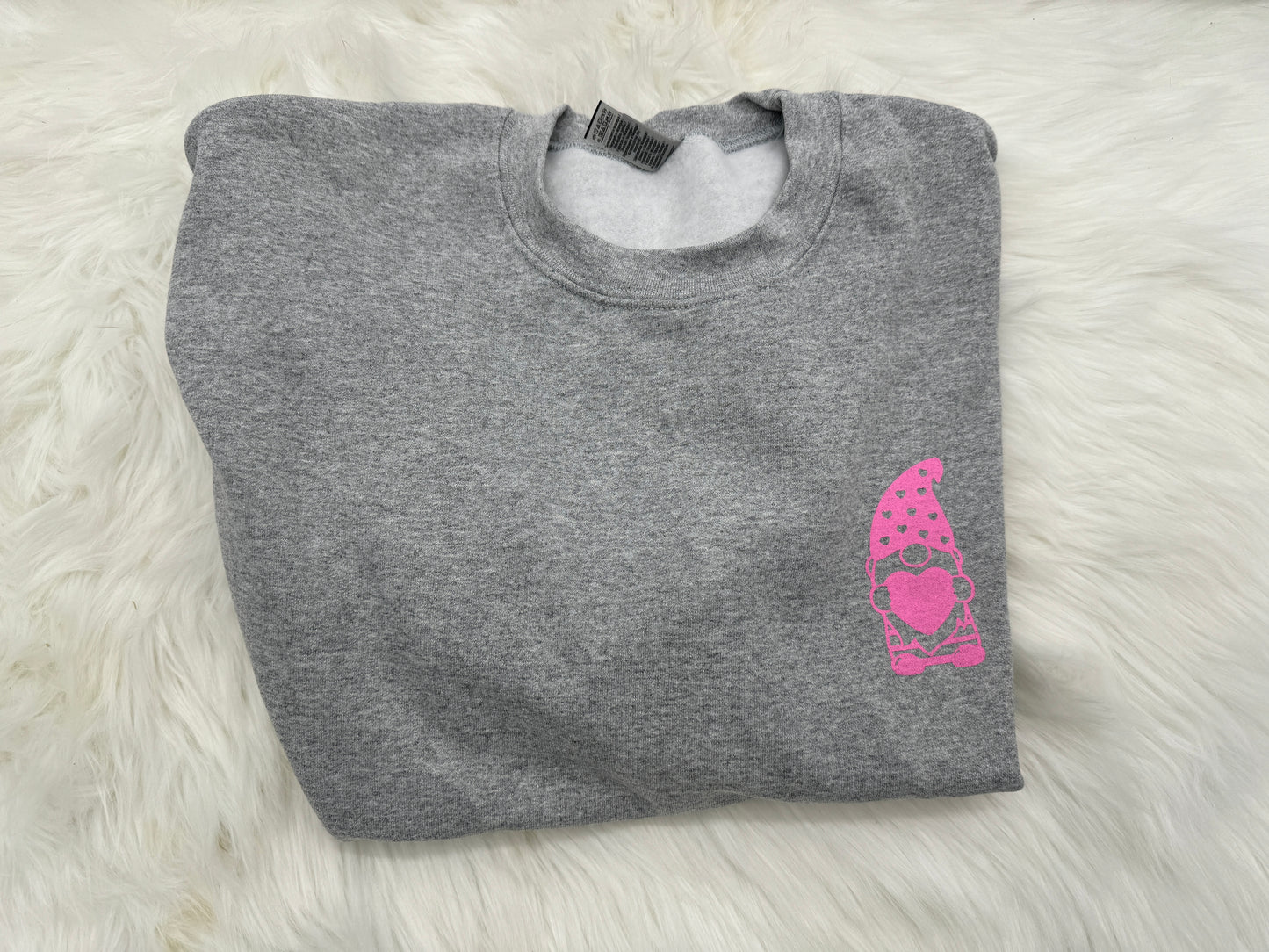 Heart Gnome Crewneck