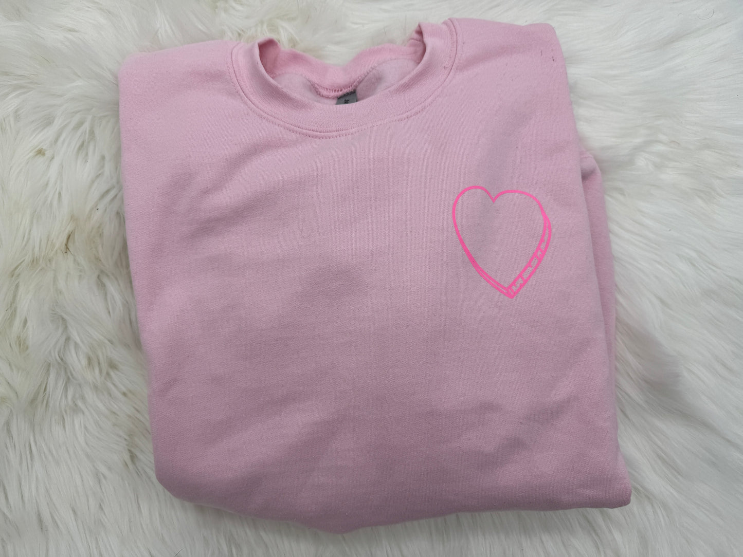 Conversation Heart Crewneck