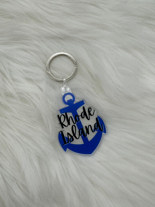 Rhode Island Keychain