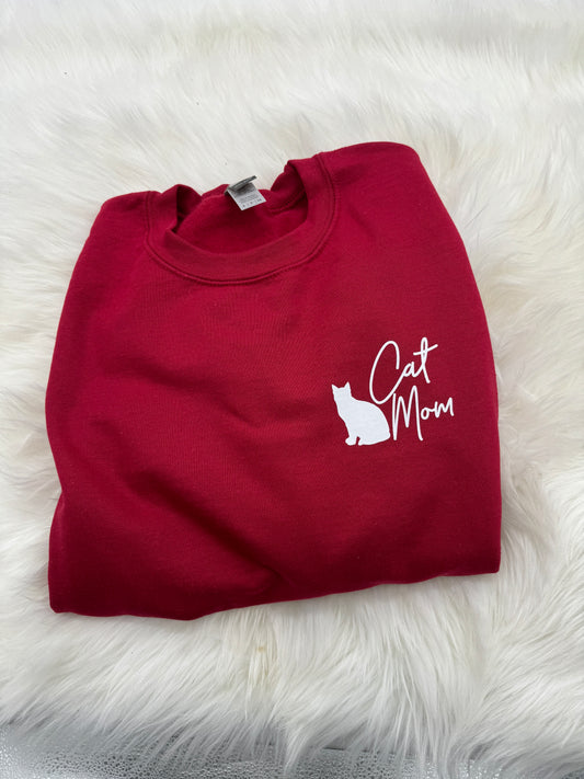 Cat Mom Crewneck