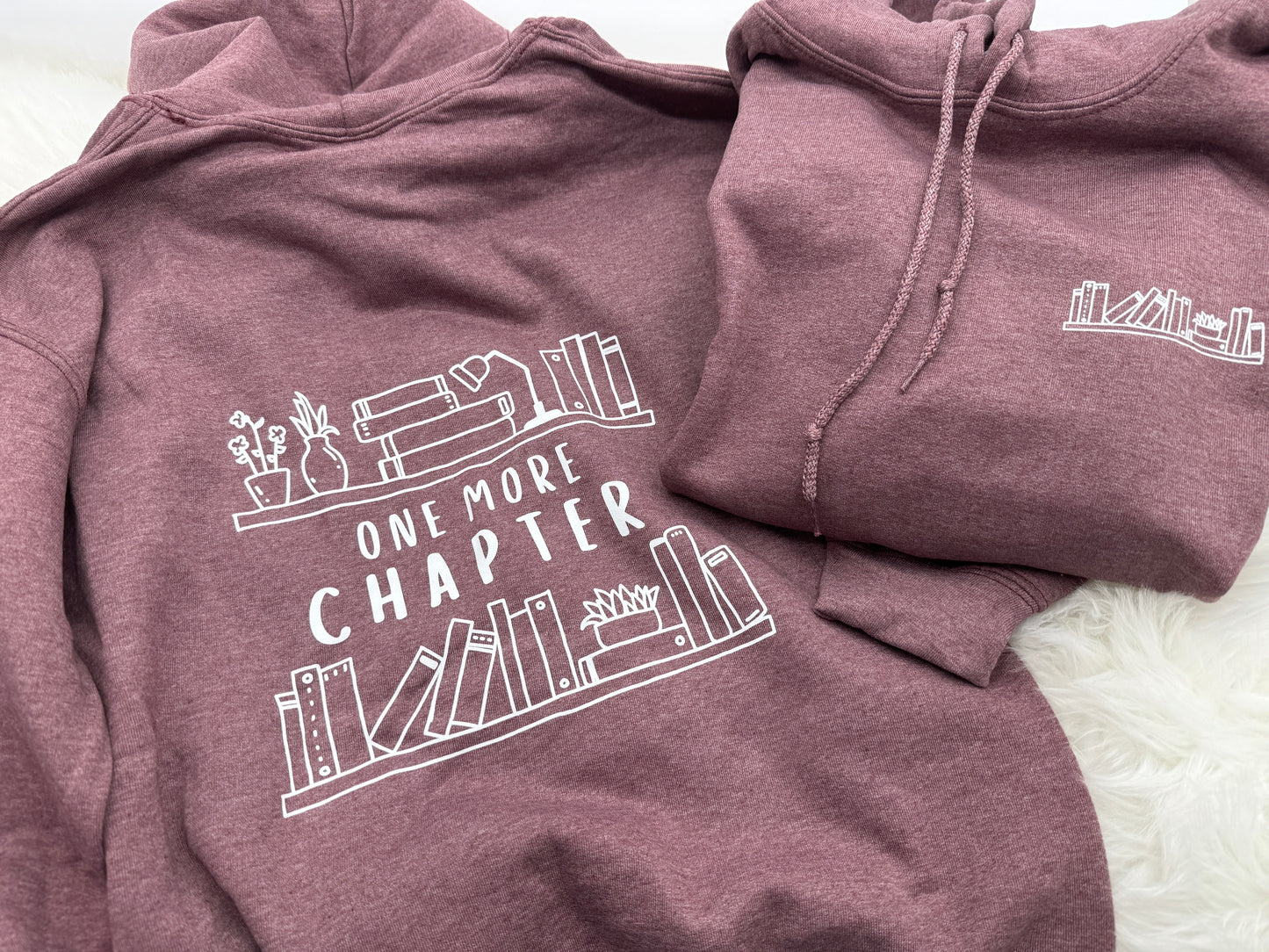 One More Chapter Hoodie Sweatshirt - Gildan