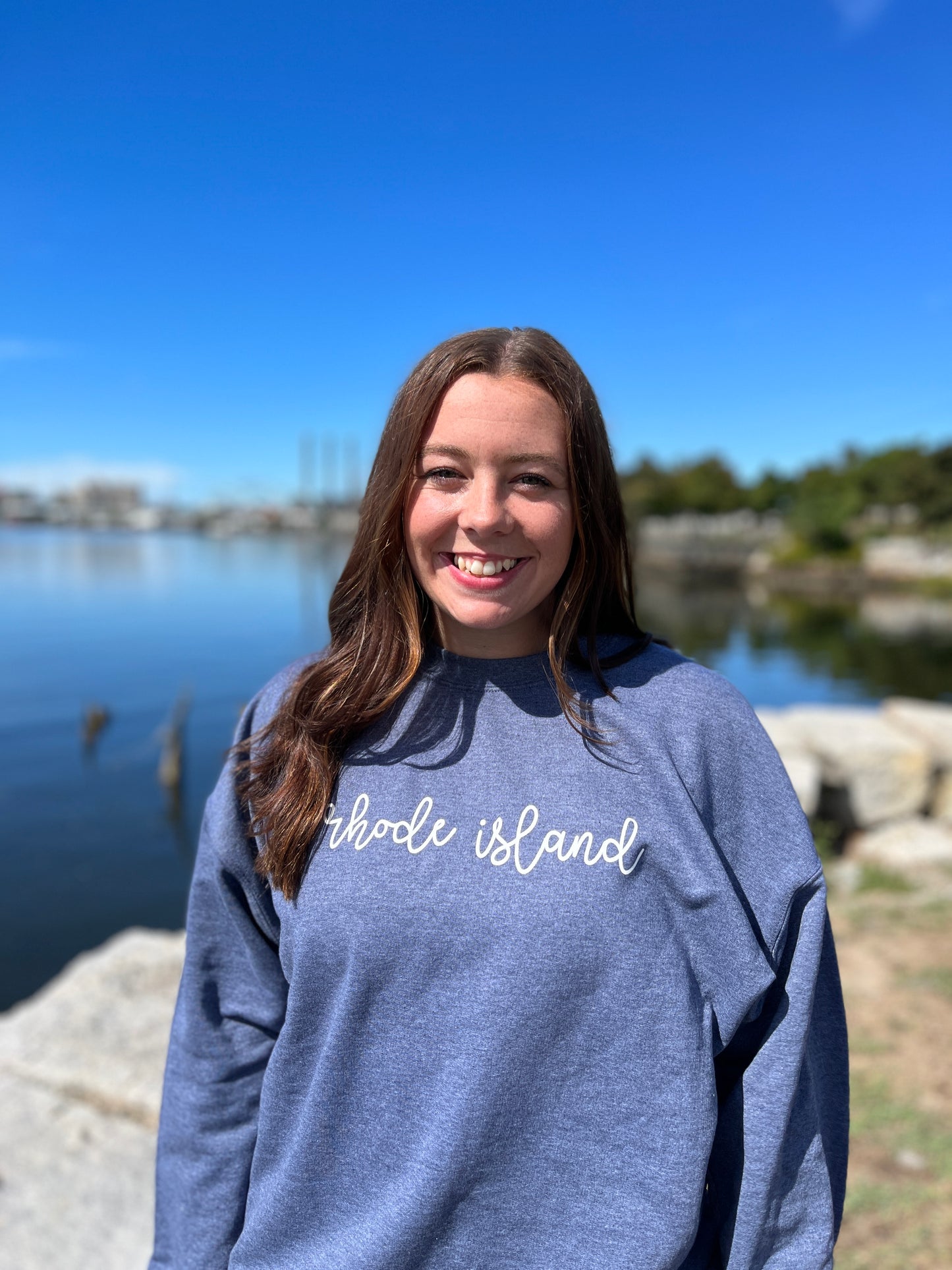 Rhode Island Script Crewneck