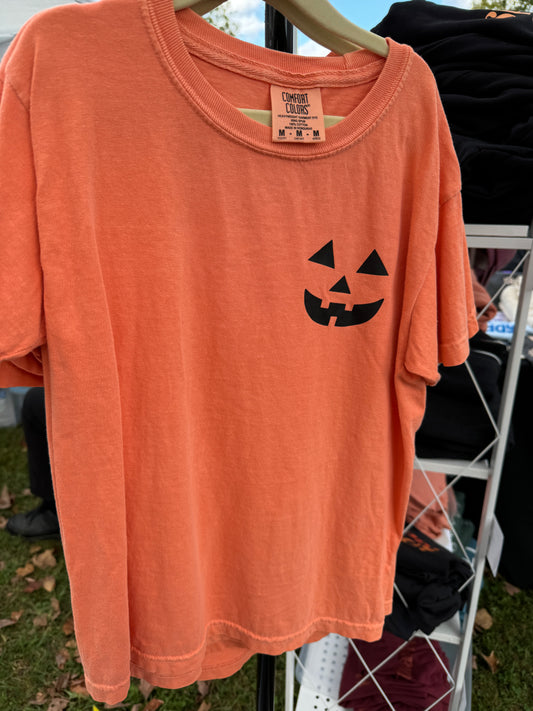 Jack O Lantern Kids Comfort Colors T-Shirt