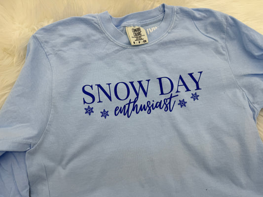 Snow Day Enthusiast Long Sleeve T-Shirt