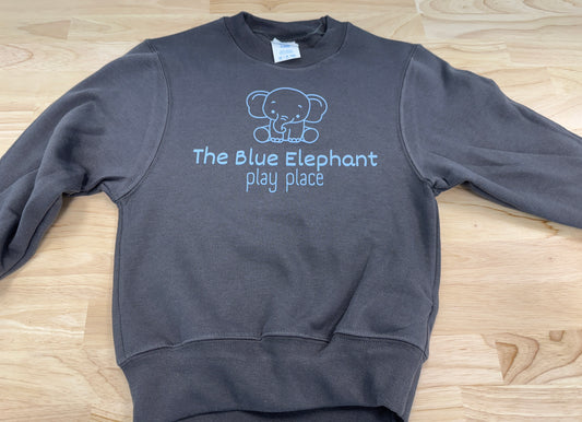Blue Elephant Crewneck