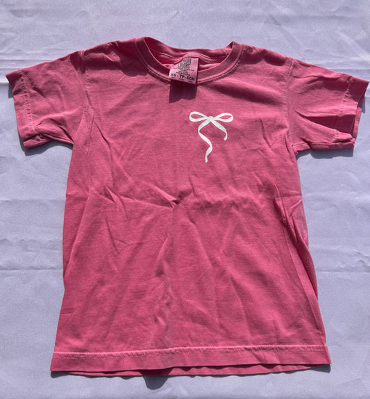 Bow Kids Comfort Colors T-Shirt