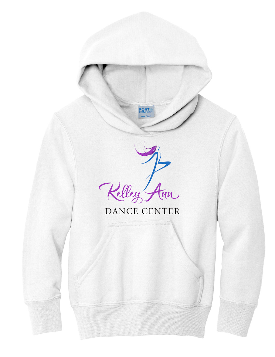 KADC White Hoodie Sweatshirt