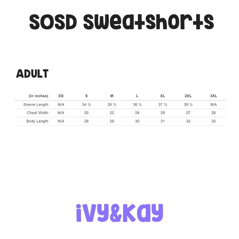 SOSD Sweat Shorts