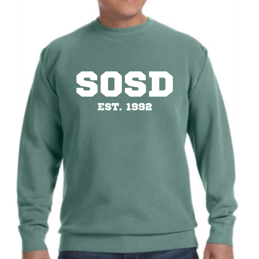 SOSD Crewneck Sweatshirt - Green