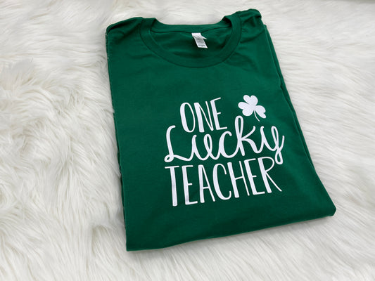 One Lucky Teacher T-Shirt