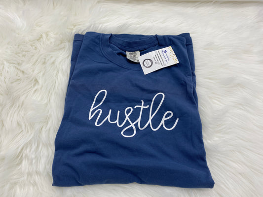 Navy Hustle T-Shirt