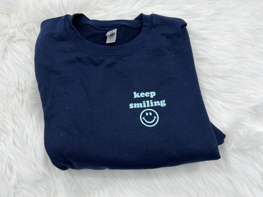 Keep Smiling Crewneck