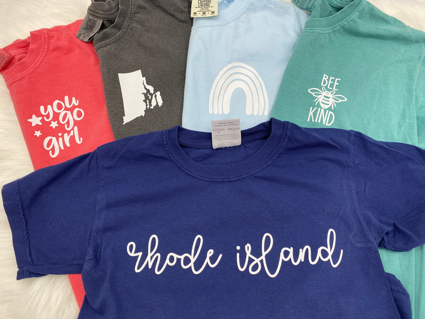 Rainbow Kids Comfort Colors Tee